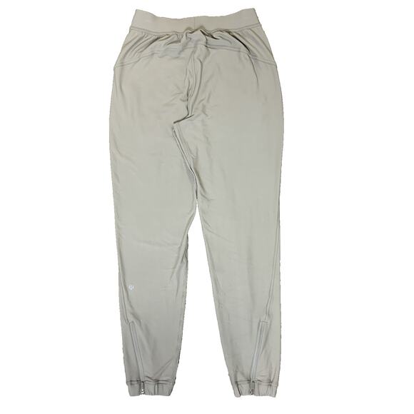 LULULEMON Adapted State High-Rise Fleece Jogger Women 4 Riverstone W5DK5S EUC - Picture 2 of 5